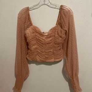 Keeping It Cute Top - Nude - M 🤎